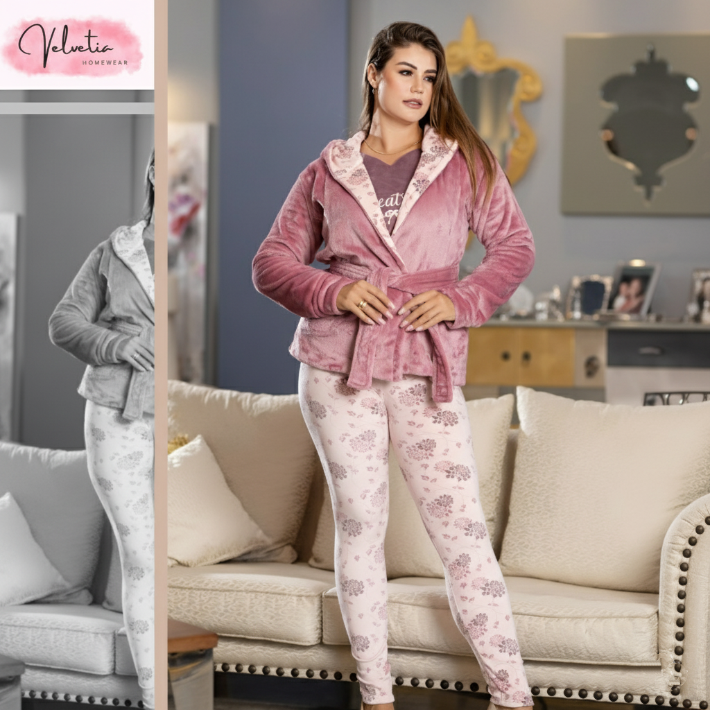 بيجامة شتوية نسائية Ga2608