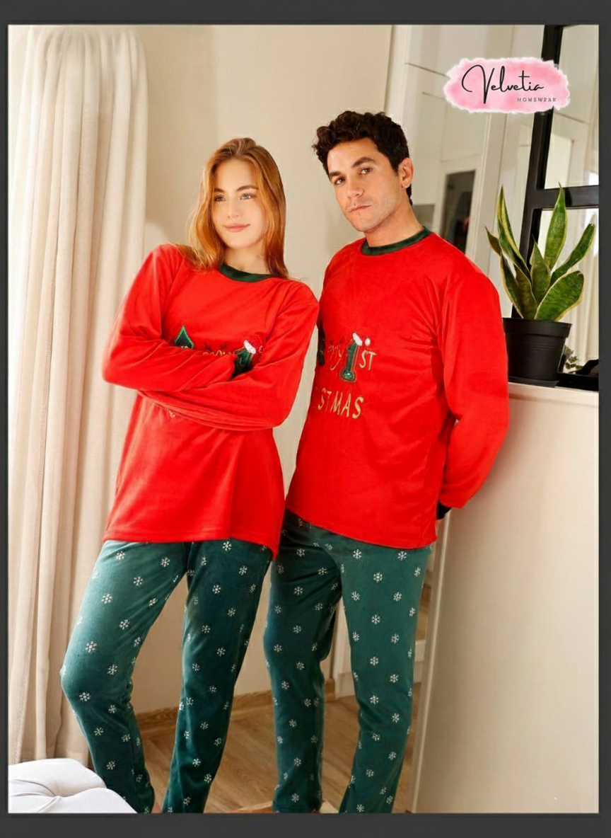 طقم بيجاما للزوجين 9005