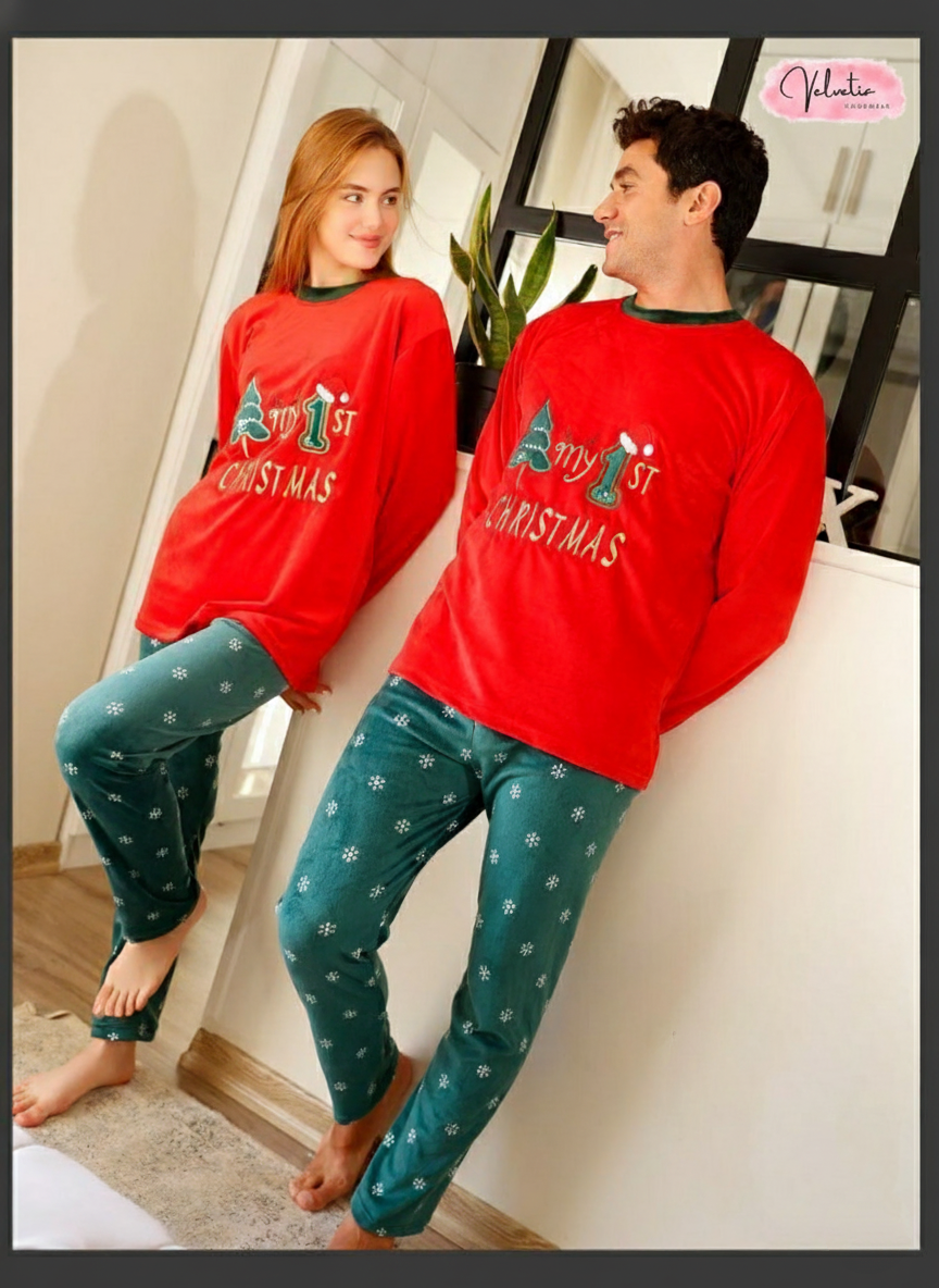 طقم بيجاما للزوجين 9005