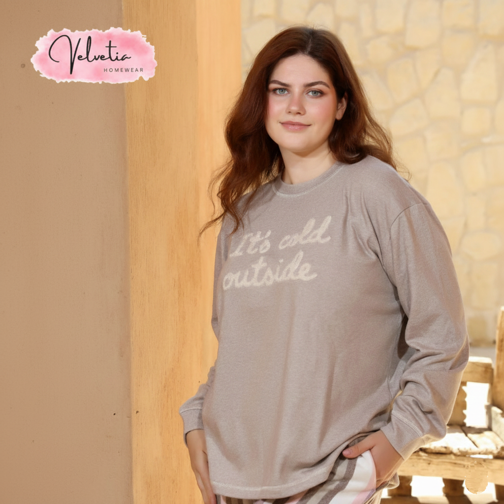 بيجامة شتوية نسائية Sm9221