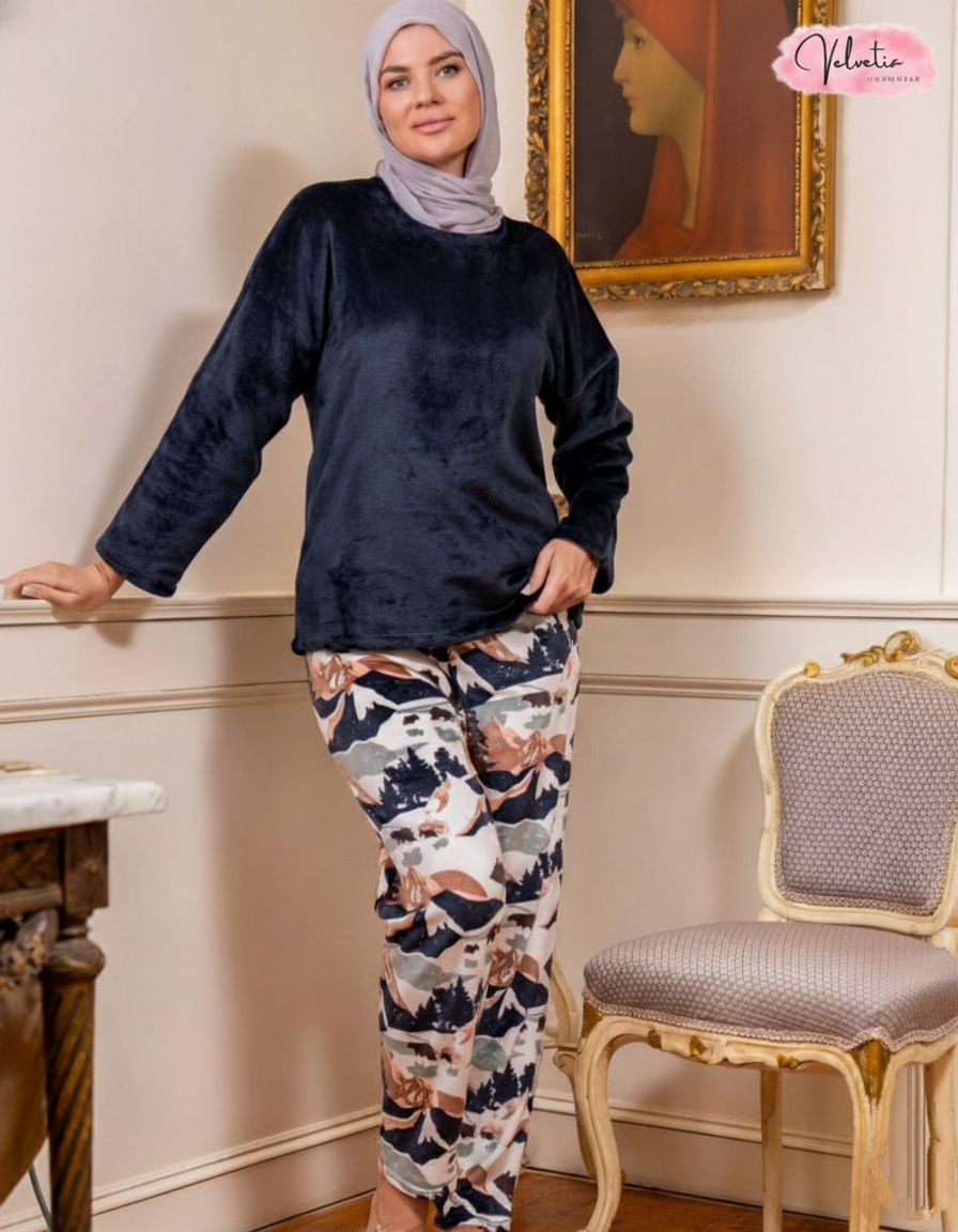 بيجامة شتوية نسائية Mi350