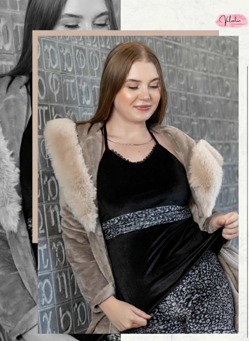 بيجامة شتوية نسائية Ga2639