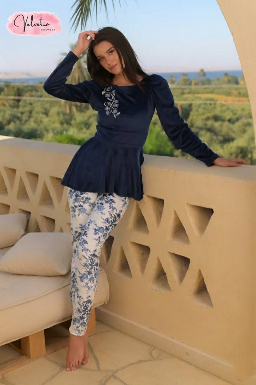 بيجامة شتوية نسائية Ya767