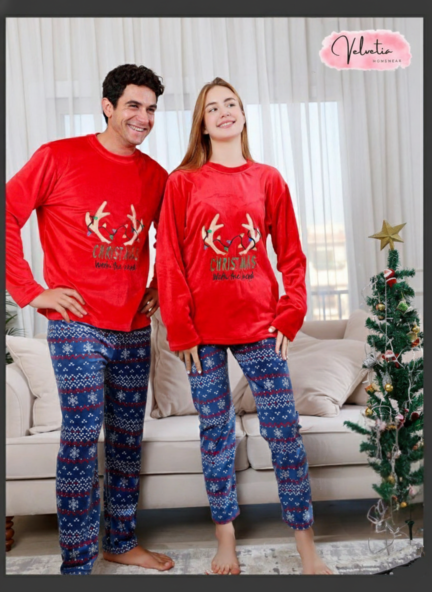 طقم بيجاما للزوجين 9011