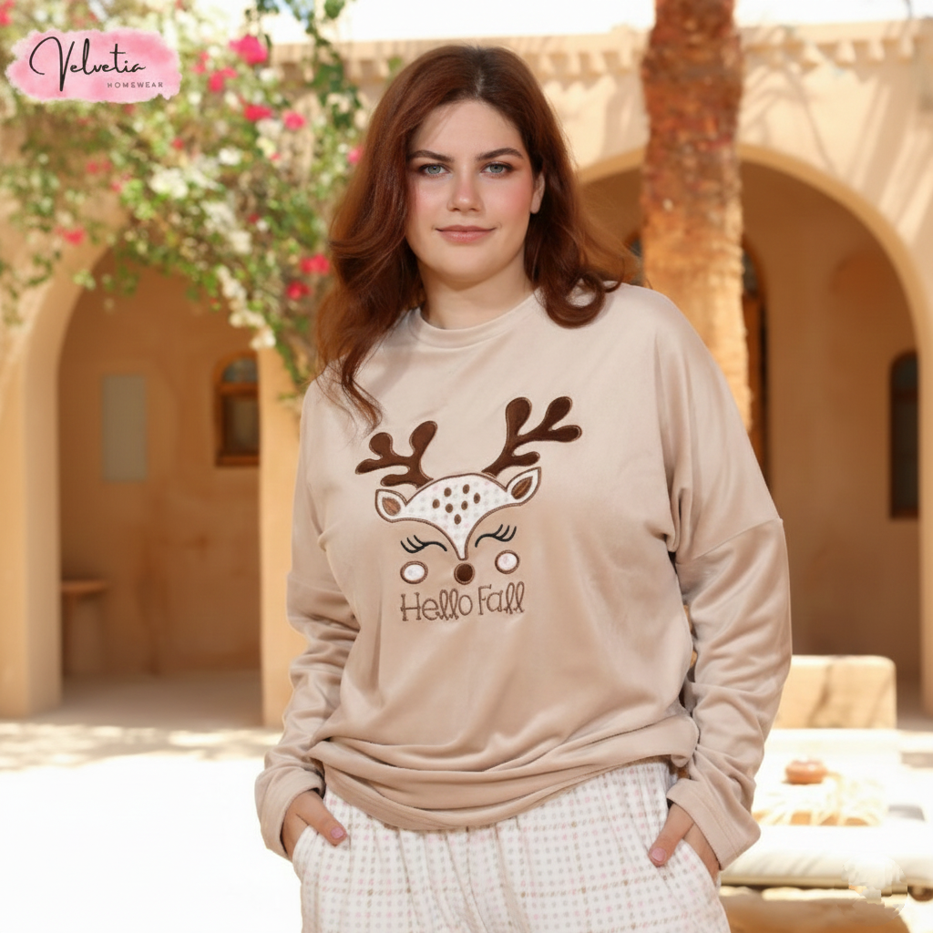 بيجامة نسائية شتوية Sm9204