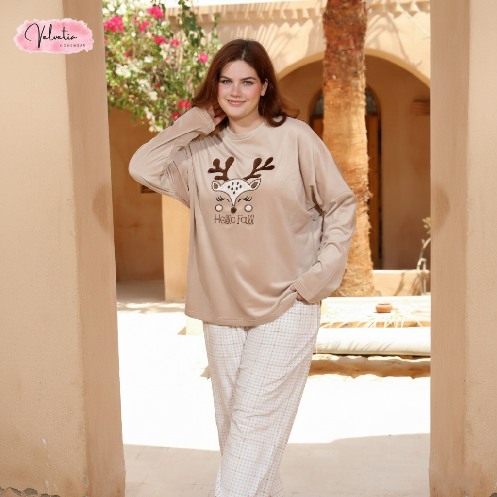 بيجامة نسائية شتوية Sm9204