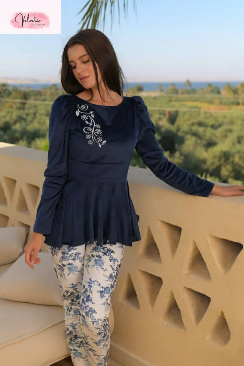 بيجامة شتوية نسائية Ya767