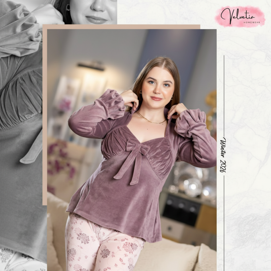 بيجامة شتوية نسائية Ga2602