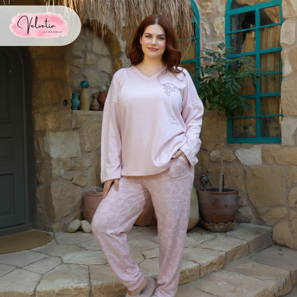 بيجامة نسائية شتوية Sm9313